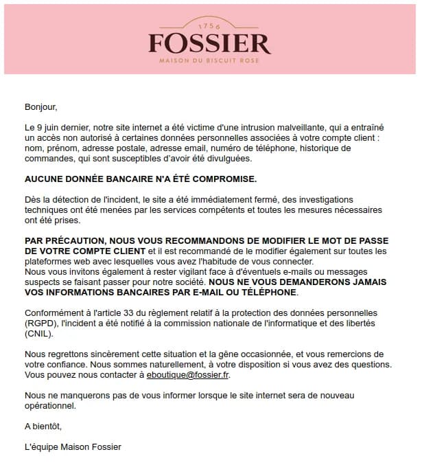 Preuve de fuite du 9 juin 2026
