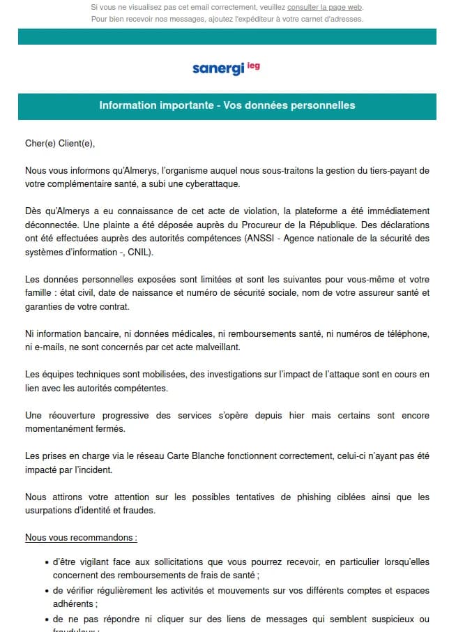 Preuve de fuite du 24 mai 2026